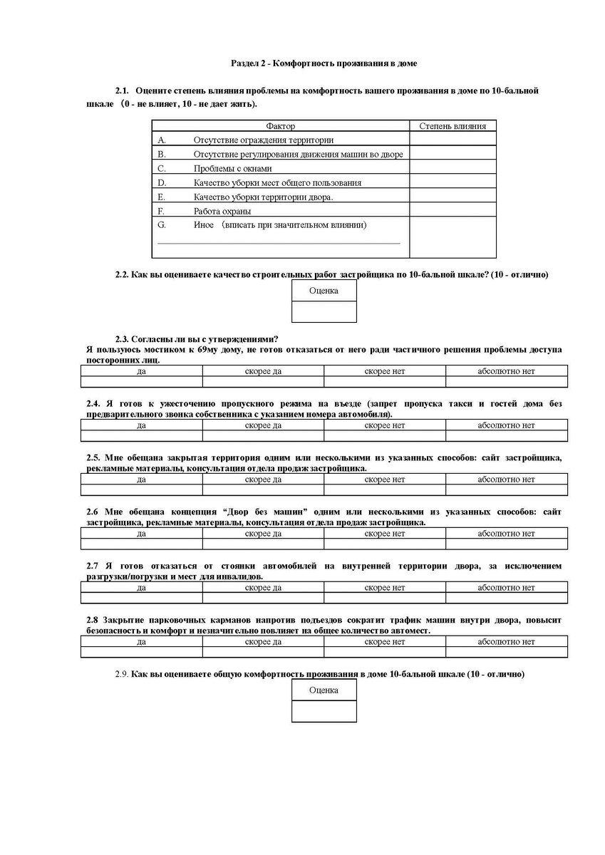 Опросный лист заочного голосования совета директоров образец